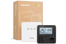 Термостат комнатный AURATON Libra SET (черный)