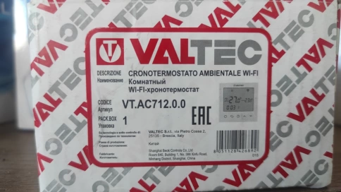 Термостат комнатный с Wi-Fi VT.AC712 фото 2