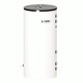 Бойлер косвенного нагрева S-TANK SS-HP (нерж. сталь) HP 1500л фото 1
